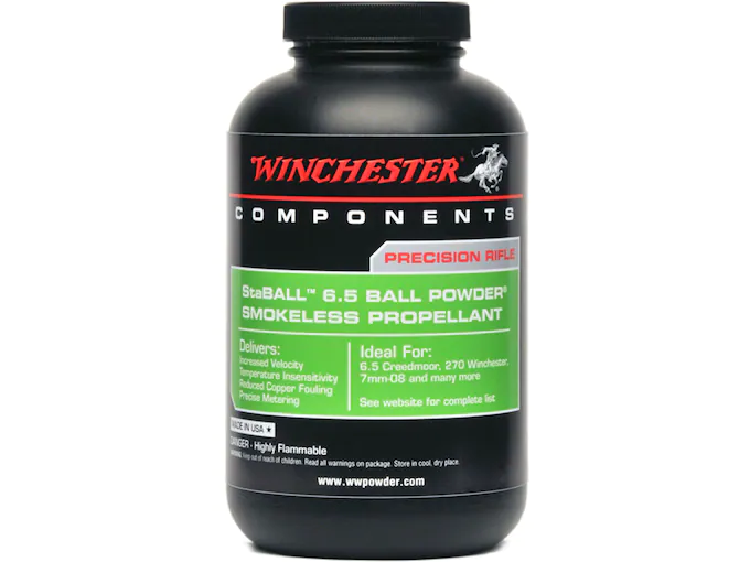 Winchester StaBall-6.5 Smokeless Gun-Powder